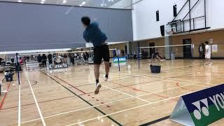 2024 YONEX Manitoba Junior Elite BS U19 Isaac vs Matthew Yu 8-21, 11-21