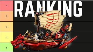 Ranking The Vehicles From Ninjago