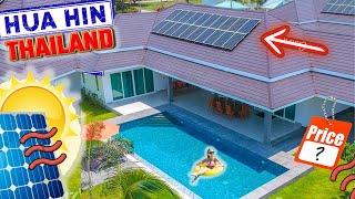 HOW MUCH !! To BUY/RENT a Solar Powered Pool Villa In Hua Hin THAILAND ?