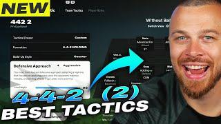 *POST PATCH* THE BEST 4-4-2 HOLDING Player Role & Meta Custom Tactics for Elite Division & Champions
