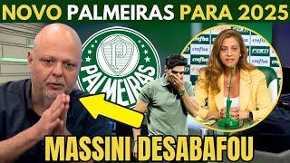 MASSINI FOI CIRÚRGICO NA ANÁLISE DO VERDÃO "PRECISAMOS DE UM NOVO PALMEIRAS PARA 2025!"