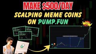 How I Make $500/Day Trading Solana Meme Coins On Pump Fun - BullX Strategy & Full Tutorial!