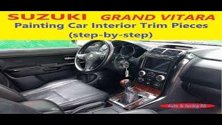 How to Paint the Interior Car Trim Pieces (In Detail) Suzuki Grand Vitara