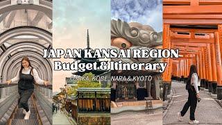 KANSAI JAPAN 2024 (10D9N W/ ₱45,000 BUDGET) | Osaka, Kobe, Nara & Kyoto