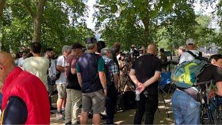 Watch live: Speakers' Corner - Hyde Park, London