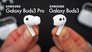 Samsung Galaxy Buds3 vs Buds3 Pro! Which Should You Buy?