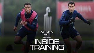 LIMBERING UP FOR LIVERPOOL! | INSIDE TRAINING | The Gunners prepare for Premier League clash in N5