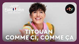 Titouan - Comme ci, comme ça |  France | lyrics video / Junior Eurovision 2024