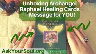 Unboxing Archangel Raphael Healing Cards & Message for YOU!