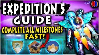 No Man's Sky Exobiology Expedition 5 Guide Complete All Milestone FAST With Tips & Tricks