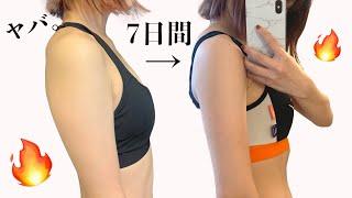 【1日5分】7日間で変わった二の腕痩せトレーニング | 5 Min Upper Body & Arms Workout【ダイエット】