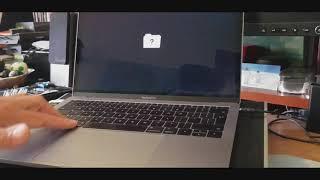 Folder with the Question Mark on the MacBook Pro A1708 and what you should try first