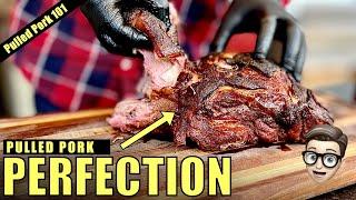 How to smoke perfect PULLED PORK every time!  Kamado Joe 101