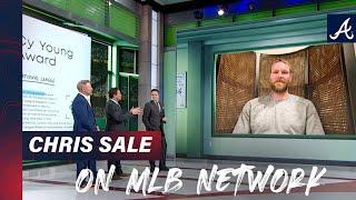 Chris Sale on MLB Network as NL Cy Young Winner | Atlanta Braves