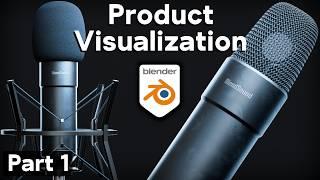 Product Visualization in Blender️Part 1 (Tutorial)