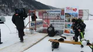 Apnoe-Rekordversuch Weissensee 2012 mit Andreas Pap