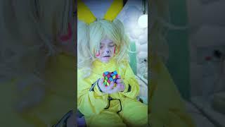 Scary night games with Megan. Pikachu Pokemon vs Monster under the bed! #funny #trending #pokemon