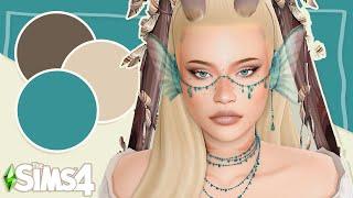 Can a RANDOM COLOR PALETTE Make My Sim?  | The Sims 4 CAS challenge