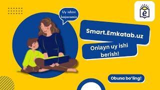 Smart Emaktab uz da o'quvchilarga onlayn uyga vazifa berish