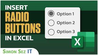Insert Radio Buttons in Microsoft Excel