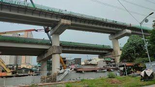 GIBA MGA BAHAY!EXPRESSWAY MALAPIT NG MABUO!DANGLING WIRES!NLEX-SLEX CONNECTOR ROAD