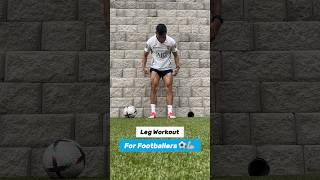 Leg Workout for Footballers ️ #football #soccer #futbol #legworkout