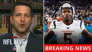 NFL LIVE | Adam Schefter BREAKING: Bengals placed the $26.2M franchise tag on WR Tee Higgins