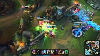 League of Legends - trận hạng Gyan gyan vs THY NGOC Streamer =)))