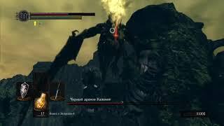 DARK SOULS™: REMASTERED -убил черного дракона Каламита с лука. Был птеродактиль и нет его