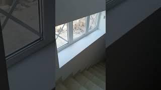 Подоконники из листового акрилового искусственного камня.