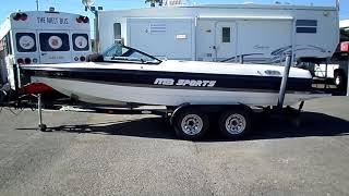 1999 MB Sports Boss 200 LS 20ft Ski and Wakeboard Boat FOR SALE