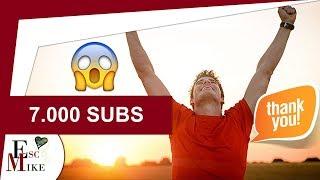 Esc Mike - Most SUBSCRIBED Countries To My Channel! - [7.000 subs Special]