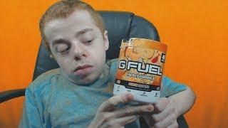 MY NEW FAVORITE GFUEL FLAVOR "PEACH ICED TEA"