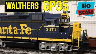 Walthers Proto EMD GP35 Review: ESU LokSound DCC, LED Lights in HO Scale!