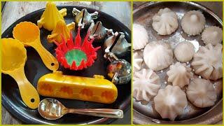 How to use modak Sacha modak mould | Different types of modak mould sacha