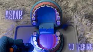 ASMR | First orthodontic appointment, placing braces today! (Subtitles, No Talking)