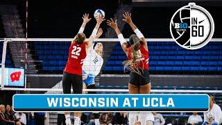 Wisconsin at UCLA | Nov. 18, 2024 | B1G Volleyball in 60