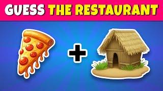 Guess the Fast Food Restaurant by Emoji?  Emoji Quiz | Quiz Rainbow