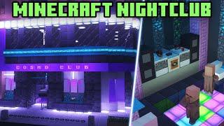 Minecraft | Building a NIGHTCLUB | Tutorial - Minecraft City