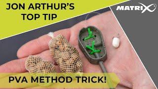 Jon Arthur's PVA METHOD FEEDER trick!