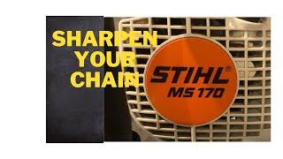 Dave's Guide To Sharpening The Stihl MS 170