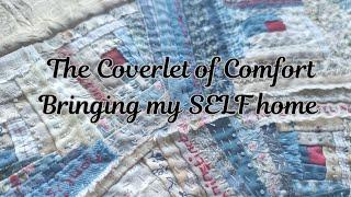 Cobbling cloths together Slowstitch style