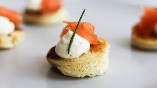 Smoked Salmon Brioche Bites Recipe