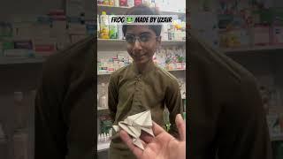 Frog  made by pakistani  boy uzair