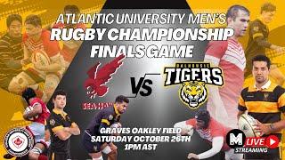 Dal vs Memorial - Atlantic University Men's Rugby Championship Finals Game Saturday 1:30pm AST