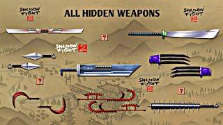 Shadow Fight 2 | All Hidden Weapons | Unavailable Weapons