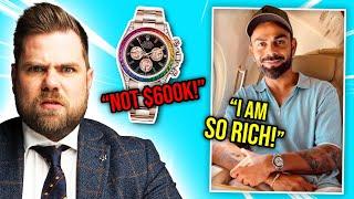 Revealing The TRUE Value Of Virat Kohli's Watch Collection