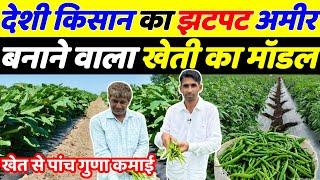 गरीब किसान को झट से अमीर बनाने वाला खेती मॉडल | Profitable farming | Smart farming | Sabji ki kheti