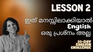 LESSON 2  SPOKEN ENGLISH MALAYALAM