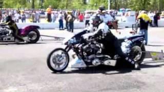 Nitro Fuel Baldie's VooDoo Racing Harley Drag Bike